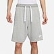 NIKE 短褲 男款 運動褲 ASMNK CLUB ALUMNI LBR FT SHORT 灰 DX0767-063(3L5810) product thumbnail 1