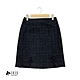 IRIS 純色花呢雙結飾設計短裙(06223) product thumbnail 1