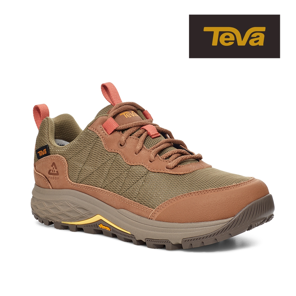【TEVA】原廠貨 女 Ridgeview Low 低筒戶外多功能登山鞋/休閒鞋(沙丘蘆薈綠-TV1116632SDAL)