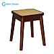 Comfort House和風藤編方型椅 凳子 實木 餐椅 休閒椅  藤編椅 product thumbnail 3