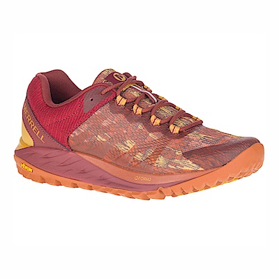 Merrell Antora 2 Print [ML067132] 女 越野鞋 戶外 抗撕裂 穩定 耐磨 黃金大底 深紅