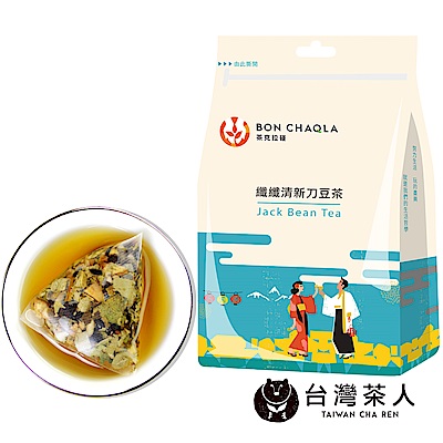 台灣茶人 切油斬臭輕纖刀豆茶3角茶包(18入/袋)