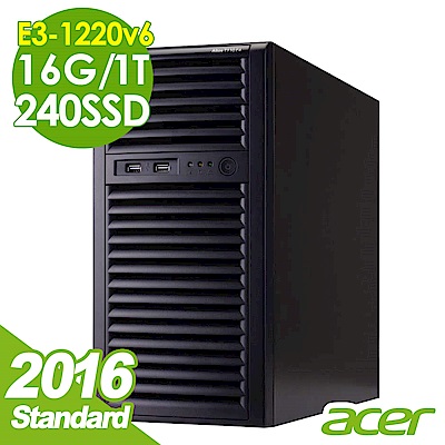 Acer T110 F4 E3-1220v6/16GB/240SSD 1TB