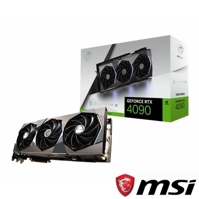 MSI 微星 GeForce RTX 4090 SUPRIM X 24G 顯示卡