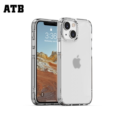 《ATB》iPhone15 Pro磨砂透明防摔殼