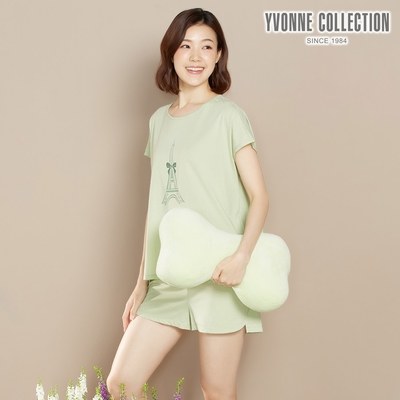 YVONNE 以旺傢飾 素面小骨頭抱枕- 若草綠