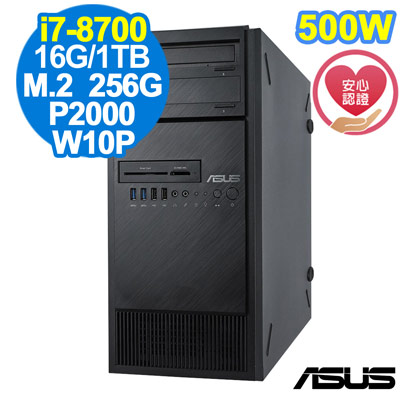 ASUS WS690T i7-8700/16G/M.2 256G+1TB/P2000/W10P