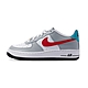 Nike Air Force 1 大童 灰白 鴛鴦 AF1 運動 休閒 低筒 休閒鞋 HF0743-161 product thumbnail 1