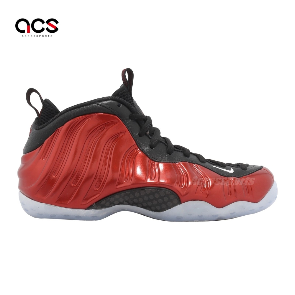 Nike 休閒鞋Air Foamposite One 男鞋紅黑紅噴太空鞋金屬紅冰底DZ2545