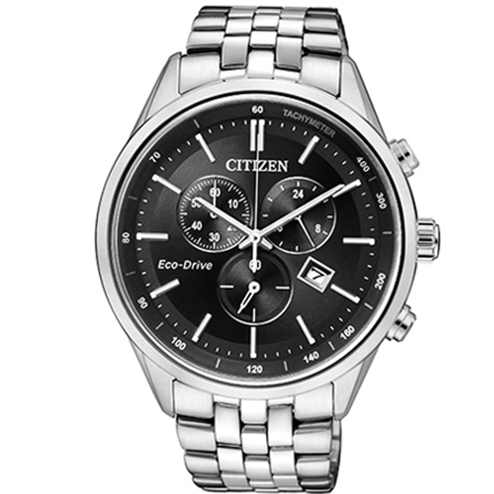 CITIZEN Eco-Drive 科技百搭計時腕錶(AT2140-55E)42mm