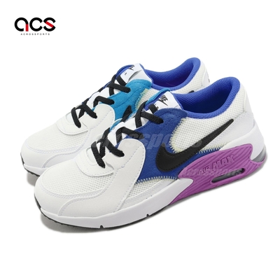 Nike 運動鞋 Air Max Excee PS 童鞋 白 紫 藍 中童 大童 小朋友 氣墊 緩震 CD6892-117