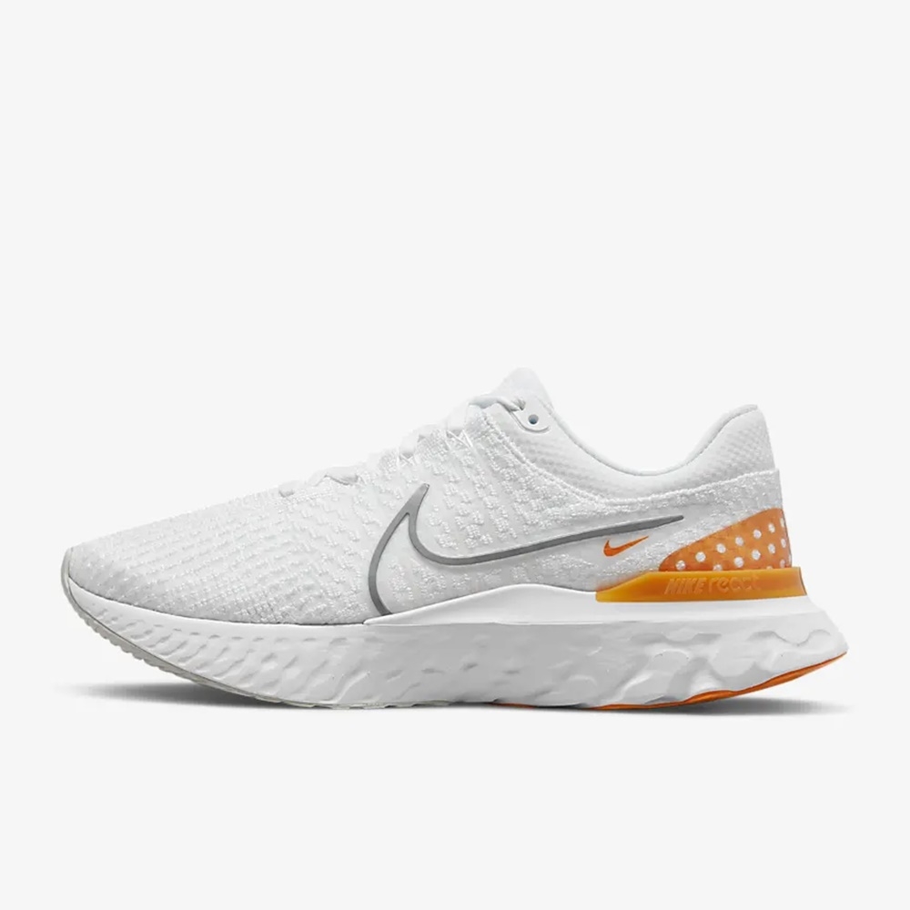 NIKE REACT INFINITY RUN FK 3男輕量透氣避震慢跑鞋-白-DH5392100