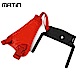 韓國品牌馬田Matin單眼相機手腕帶M-7371(酒紅色;底座有支架,可讓機身站立) product thumbnail 1