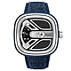 SEVENFRIDAY 工業美學自動上鍊機械錶-牛仔藍/M1B-01 product thumbnail 1