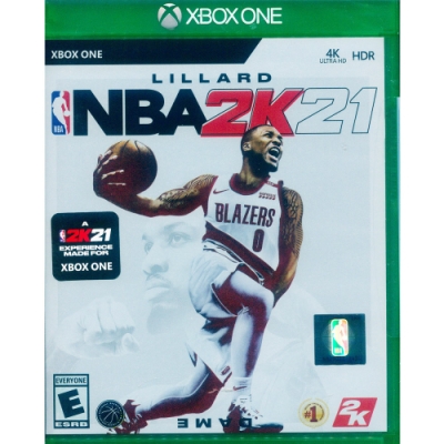 勁爆美國職籃 2K21 NBA 2K21 - XBOX ONE 中英文美版