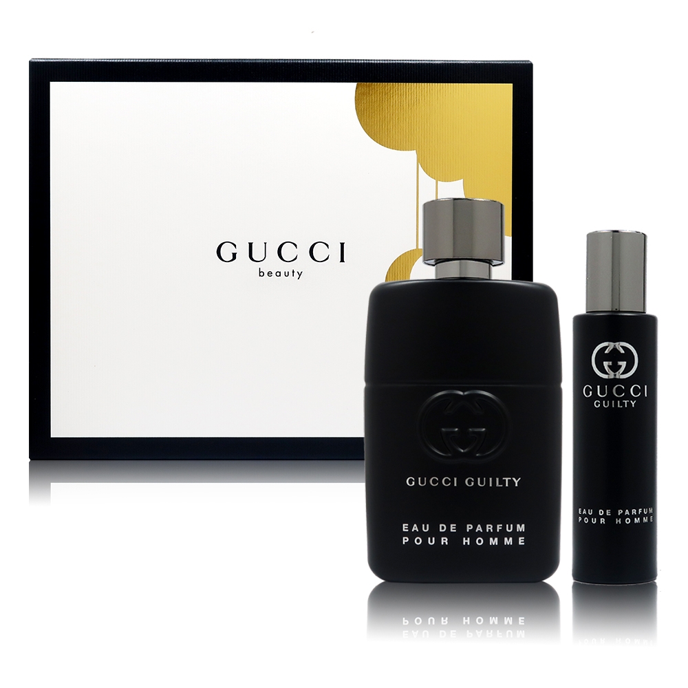 GUCCI 罪愛極緻男生香水禮盒 2021 (50ML淡香精+15ML淡香精)