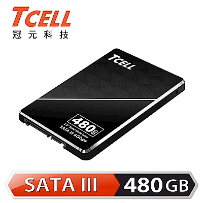 TCELL 冠元- TT550 480GB 2.5吋 SATAIII SSD固態硬碟