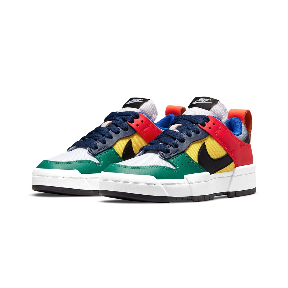 Nike W DUNK LOW DISRUPT 女鞋黃綠紅色運動休閒鞋CK6654-004 | 休閒鞋