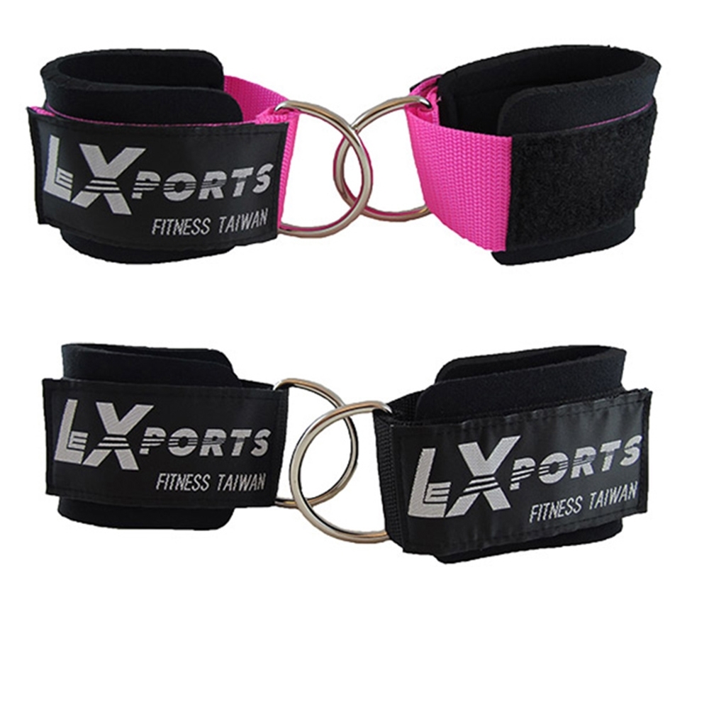 LEXPORTS 重量訓練腳踝綁帶/腳踝套(2對）