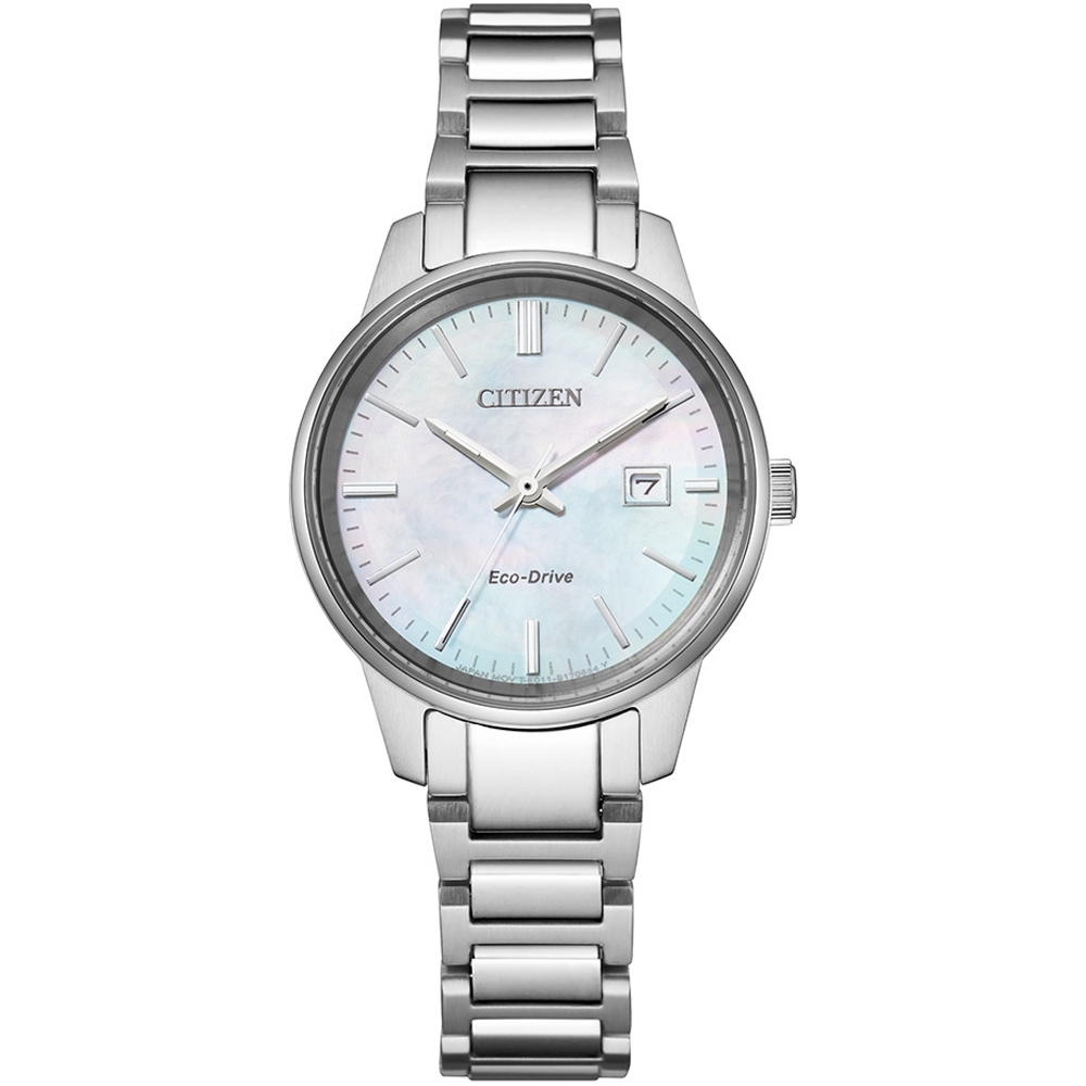 CITIZEN 星辰 時尚簡約光動能錶(EW2591-82D)29mm