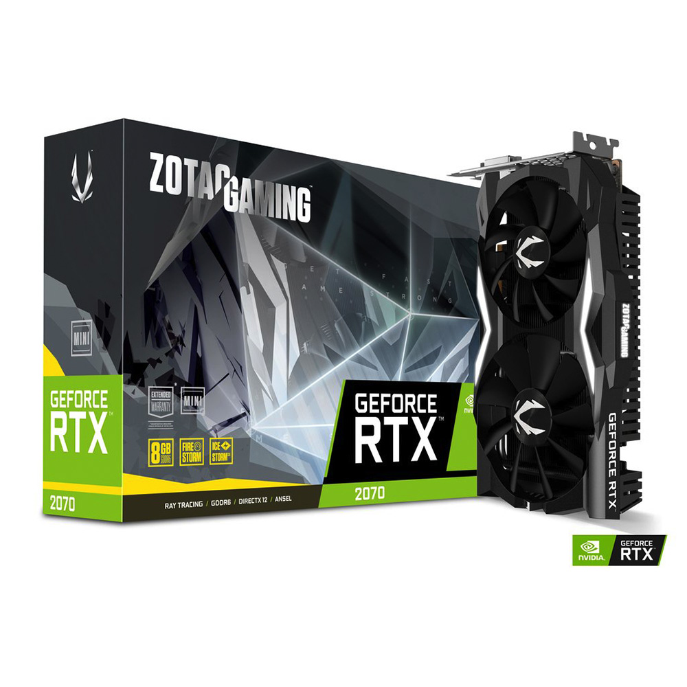 ZOTAC 索泰  RTX 2070 MINi 8G GDDR6 顯示卡