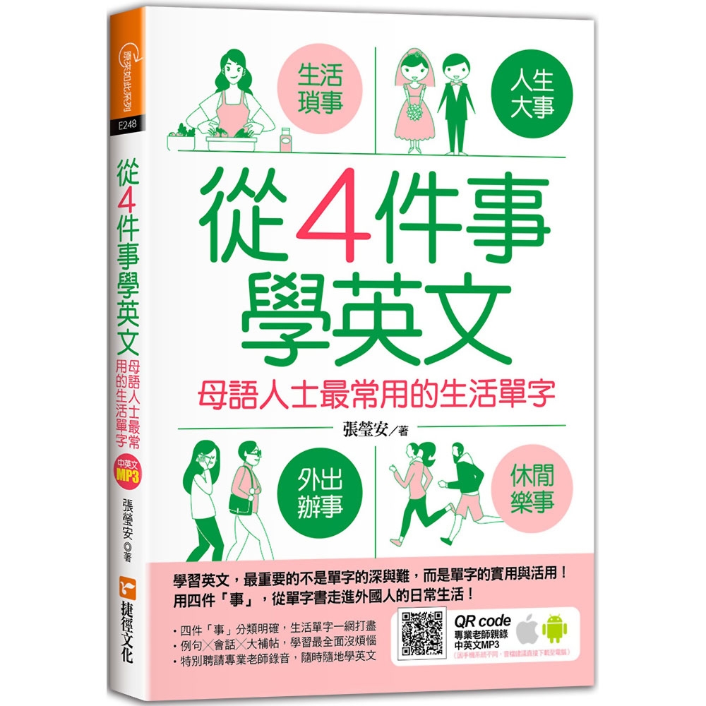 從4件事學英文：母語人士最常用的生活單字 | 拾書所