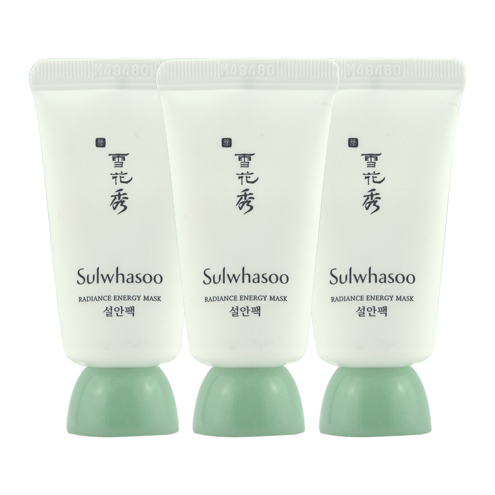 (即期品)Sulwhasoo雪花秀 雪玉面膜15ml*3(效期至2021年01月)