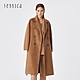 JESSICA - 保暖舒適雙排釦翻領駱駝絨長款大衣外套214ZC5 product thumbnail 1