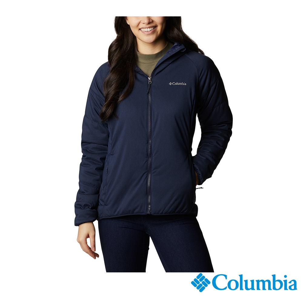 Columbia 哥倫比亞 女款 - OmniWind Block防風連帽外套-深藍 UWK02470NY/FW22