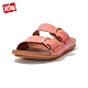 FitFlop GRACIE SLIDES 皮革雙帶涼鞋 女(柔和粉) product thumbnail 1