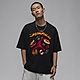 NIKE 上衣 男款 短袖上衣 運動 AJ 喬丹 AS M J SS OS CREW NECK GCEL 黑 HJ3965-010 product thumbnail 1