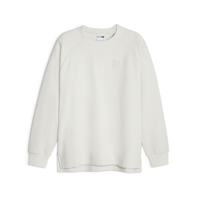 【PUMA】 流行系列 Classics 質感圓領衫 中性 長袖上衣 男女 - 62521917