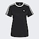 Adidas W 3s Bf T [GS1379] 女 短袖 上衣 T恤 運動 訓練 休閒 復古 棉質 愛迪達 黑 product thumbnail 1