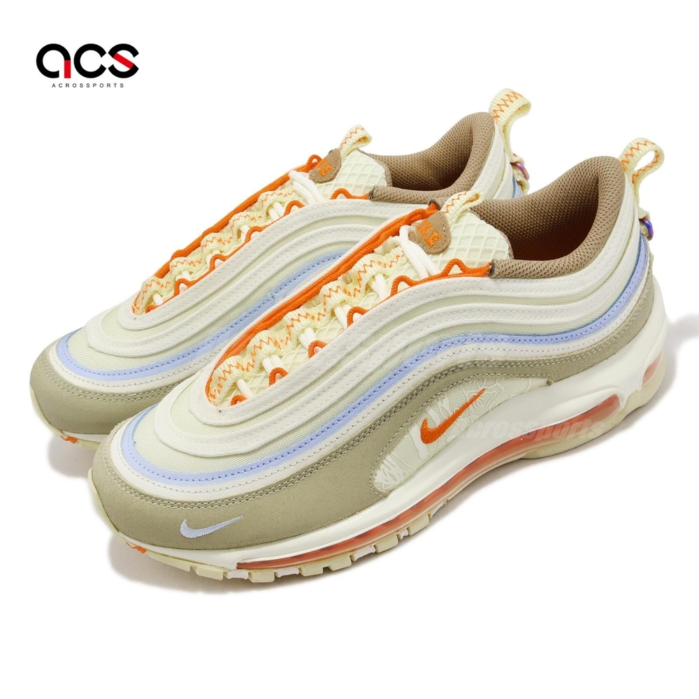 Nike 休閒鞋 Air Max 97 男鞋 女鞋 米灰 Alabaster 雪花石膏 氣墊 子彈鞋 DX6037-781