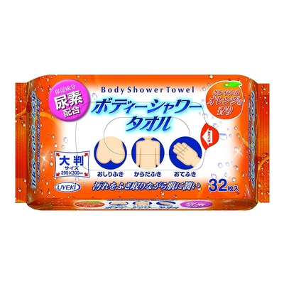 UYEKI 柑橘香氛浴感濕紙巾(保濕成分) - 32入/裝