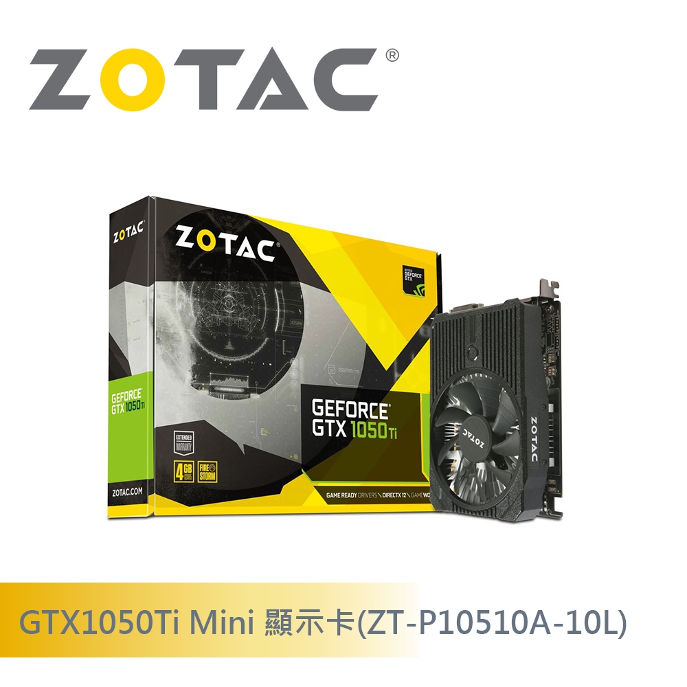 ZOTAC GTX1050Ti Mini(ZT-P10510A-10L) 顯示卡| GTX 1050 Ti | Yahoo