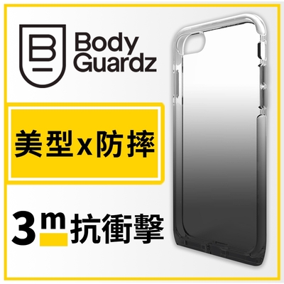 美國 bgz/bodyguardz iphone se 2022 (第3代) harmony 和諧曲線防摔保護殼 - 漸層黑色