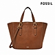 FOSSIL Tessa 真皮兩用大手提包-棕色 SHB3170210 product thumbnail 1