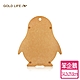 《GOLD LIFE》高密度不吸水木纖維砧板動物造型-笨企鵝 product thumbnail 2