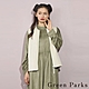 Green Parks  拼接車縫毛海拉鍊背心 product thumbnail 1