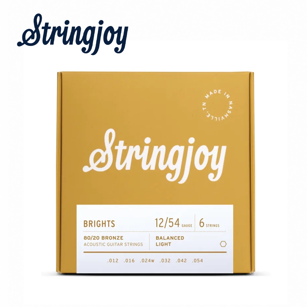 Stringjoy BB1254 黃銅 木吉他套弦