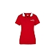 FILA 女抗UV吸濕排汗短袖POLO衫-紅色 5POX-1013-RD product thumbnail 1