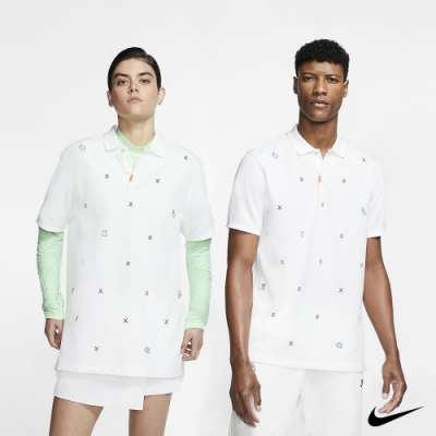 Nike Golf 中性 經典幸運符號短袖Polo衫 白 CI9783-100