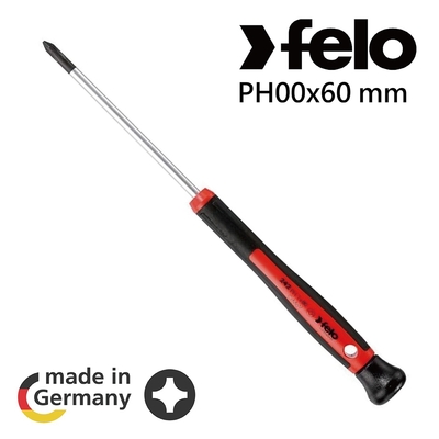 【FELO】242精密型十字起子⊕-PH00x60mm(24200950)