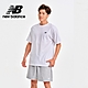 【New Balance】 圓領短袖上衣_男性_白色_MT41509WT product thumbnail 1