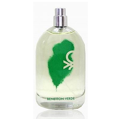 Benetton Verde 森綠男性淡香水 100ml Test 包裝 無外盒