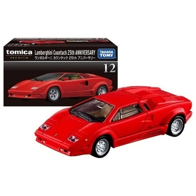 任選TOMICA PREMIUM 12 藍寶堅尼 Countach 25周年紀念車款 TM17599