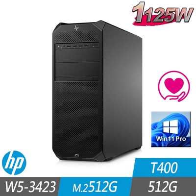 HP 惠普 Z6 G5 Tower 工作站 W5-3423/512G/M.2-512G/T400/W11PWK