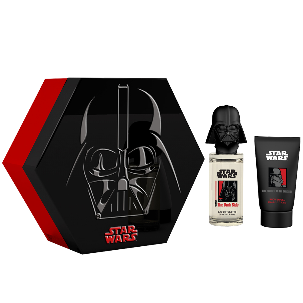 STAR WARS 黑武士3D公仔淡香水禮盒(淡香水50ml+沐浴膠75ml)