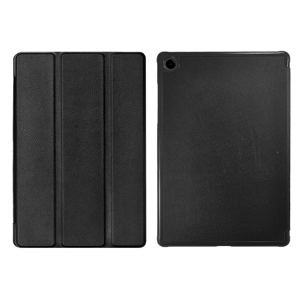 Metal-Slim Samsung Galaxy Tab A9+ SM-X210/SM-X215/SM-X216 高仿小牛皮三折站立磁吸皮套